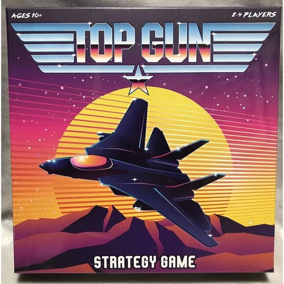 NEW and FACTORY SEALED Top Gun 2-4 Players Funko Strategy Board Game - Picture 1 of 5